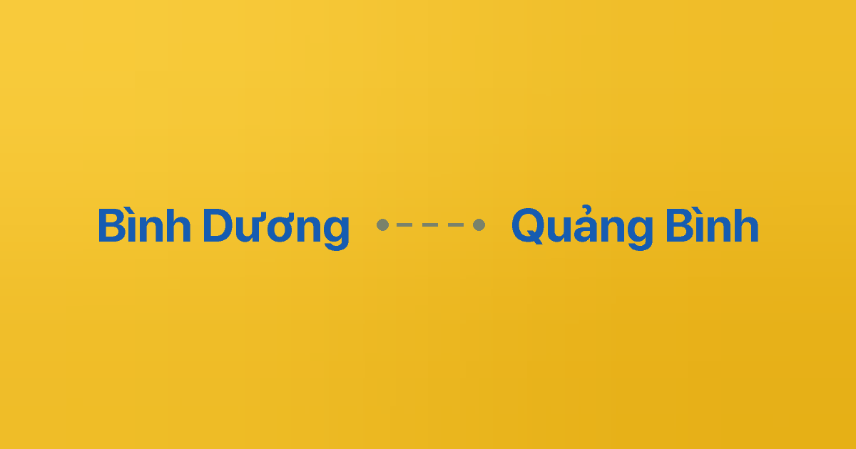 Xe ghép Bình Dương Quảng Bình 1 Xe ghép Bình Dương Quảng Bình
