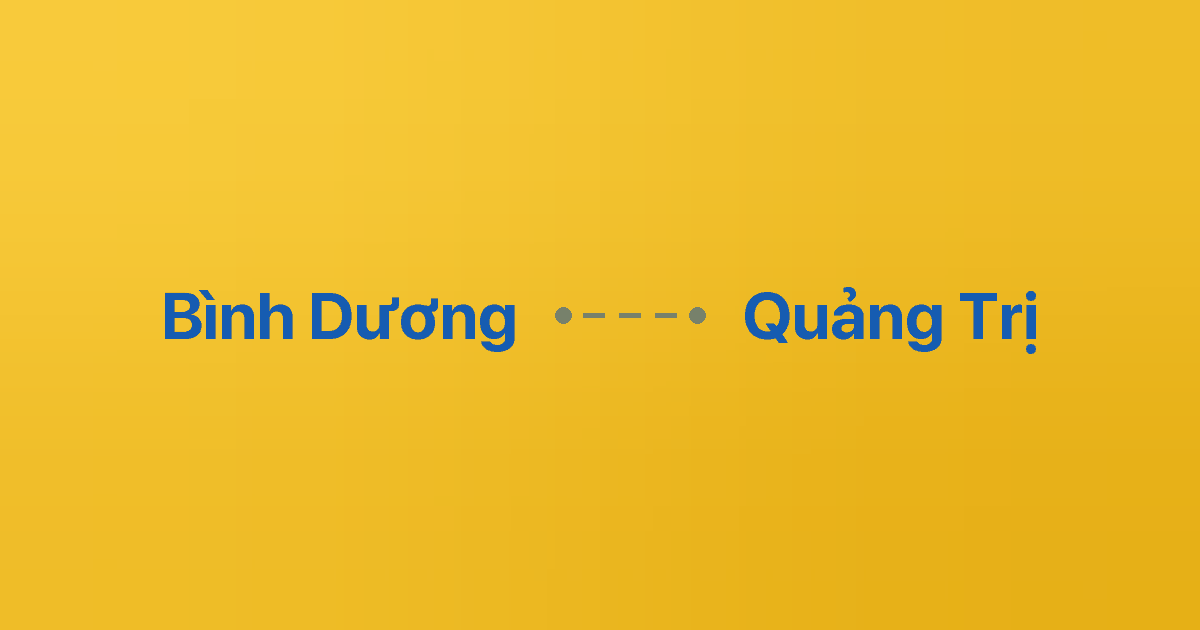 Xe ghép Bình Dương Quảng Trị