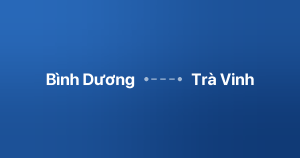Xe ghép Bình Dương Trà Vinh