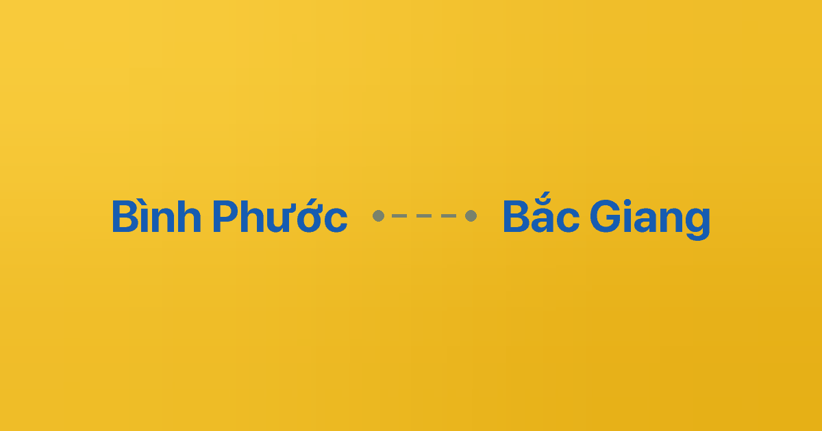 Xe ghép Bình Phước Bắc Giang 2 Xe ghép Bình Phước Bắc Giang