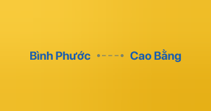 Xe ghép Bình Phước Cao Bằng