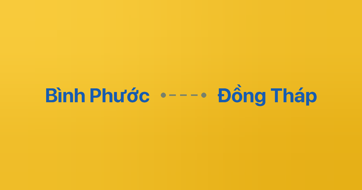 Xe ghép Bình Phước Đồng Tháp 2 Xe ghép Bình Phước Đồng Tháp