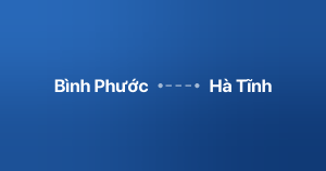 Xe ghép Bình Phước Hà Tĩnh