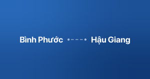 Xe ghép Bình Phước Hậu Giang