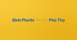 Xe ghép Bình Phước Phú Thọ