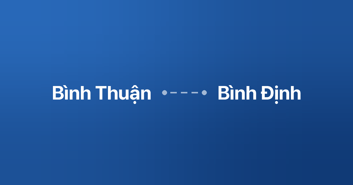 Xe ghép Bình Thuận Bình Định