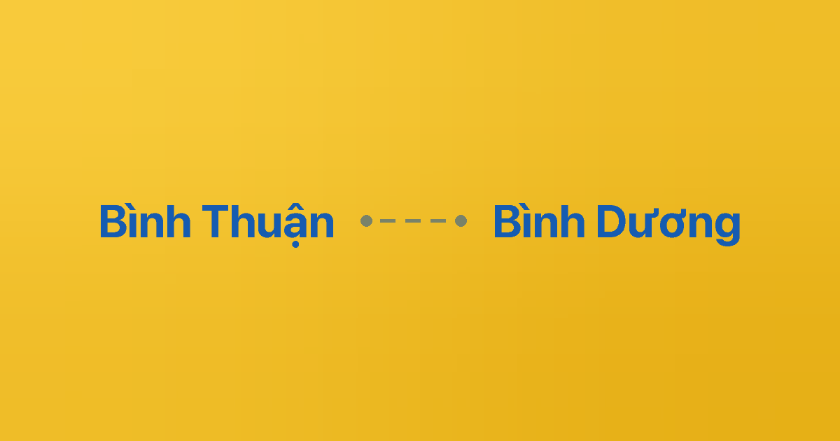 Xe ghép Bình Thuận Bình Dương