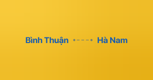 Xe ghép Bình Thuận Hà Nam