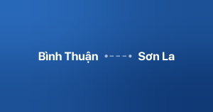 Xe ghép Bình Thuận Sơn La