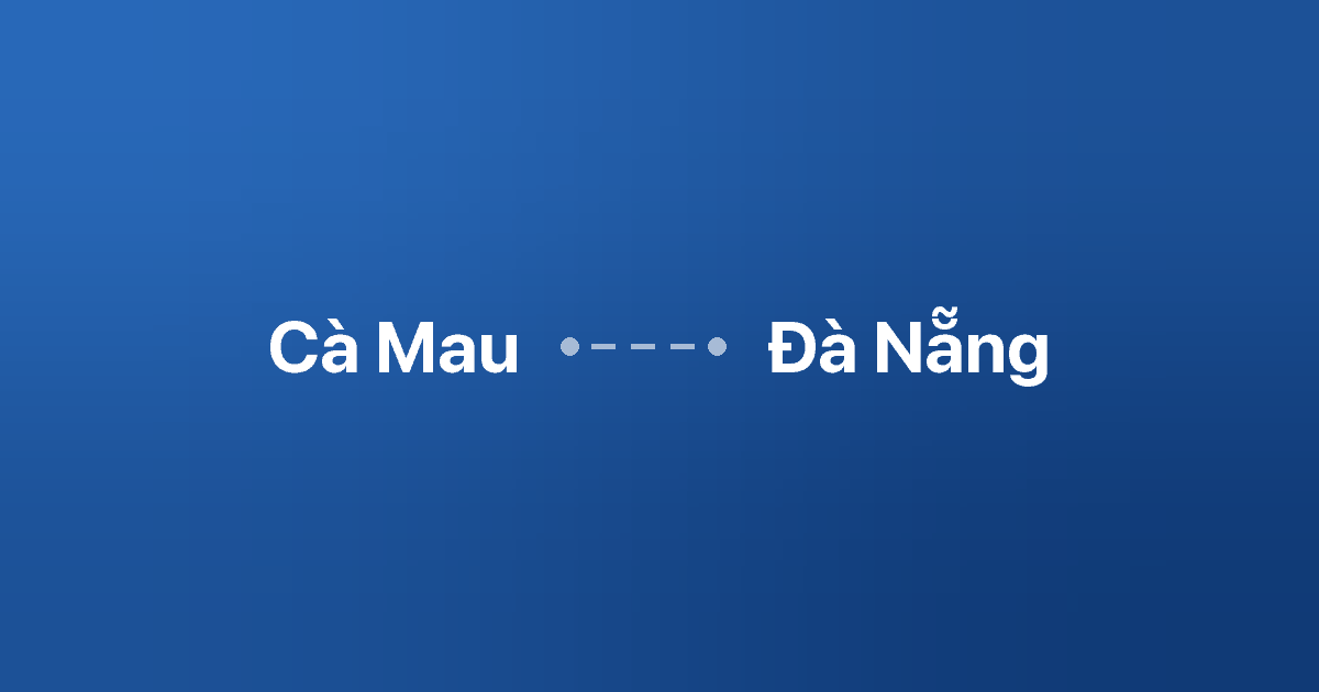 Xe ghép Cà Mau Đà Nẵng 4 Xe ghép Cà Mau Đà Nẵng