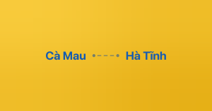 Xe ghép Cà Mau Hà Tĩnh
