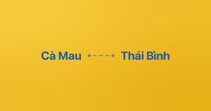 Xe ghép Cà Mau Thái Bình