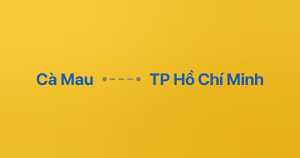 Xe ghép Cà Mau TP Hồ Chí Minh