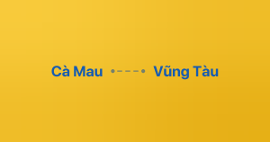Xe ghép Cà Mau Vũng Tàu