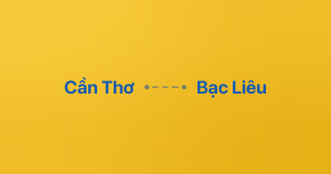 Xe ghép Cần Thơ Bạc Liêu