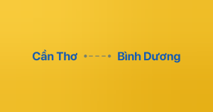 Xe ghép Cần Thơ Bình Dương