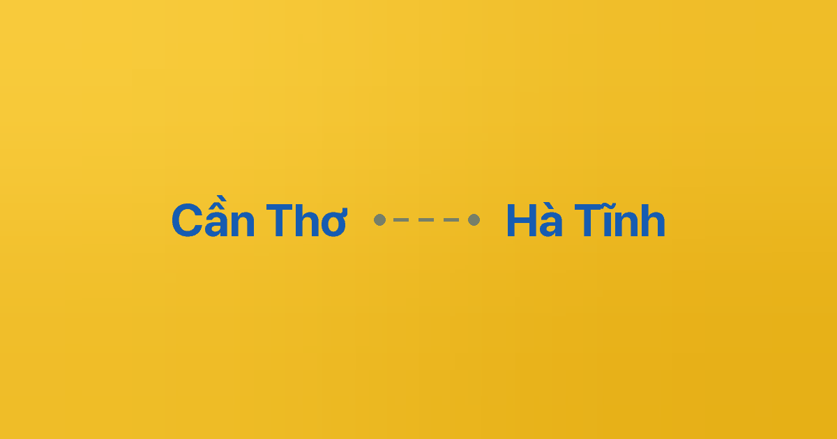 Xe ghép Cần Thơ Hà Tĩnh 1 Xe ghép Cần Thơ Hà Tĩnh