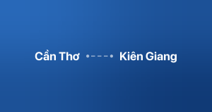 Xe ghép Cần Thơ Kiên Giang