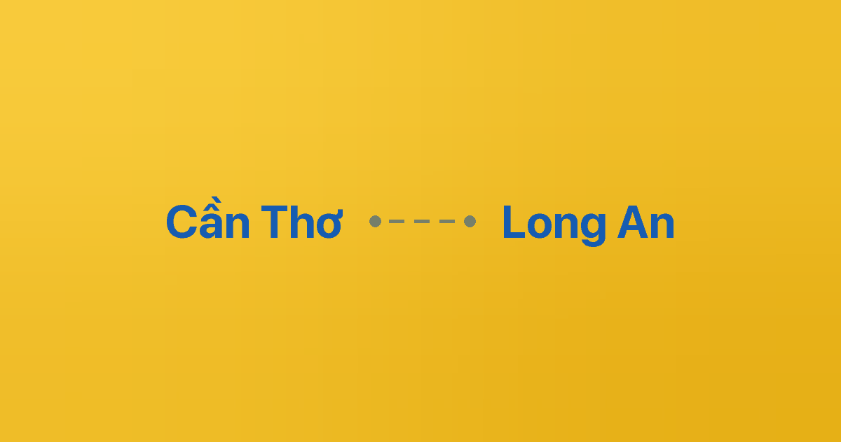 Xe ghép Cần Thơ Long An 4 Xe ghép Cần Thơ Long An