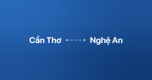 Xe ghép Cần Thơ Nghệ An