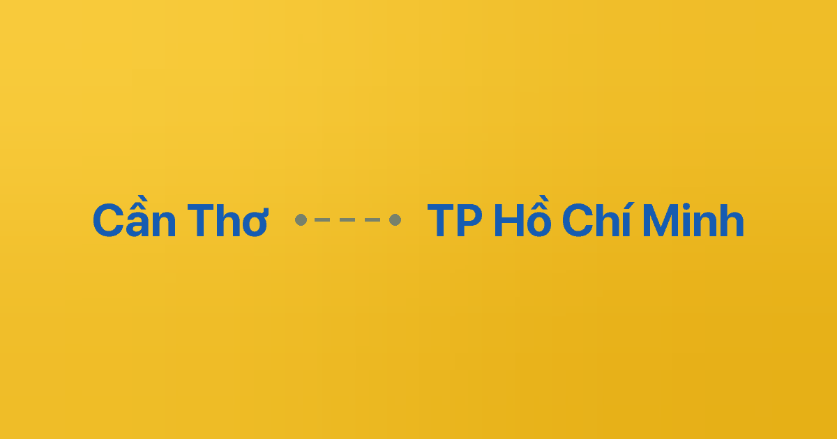 Xe ghép Cần Thơ TP Hồ Chí Minh 2 Xe ghép Cần Thơ TP Hồ Chí Minh