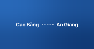 Xe ghép Cao Bằng An Giang