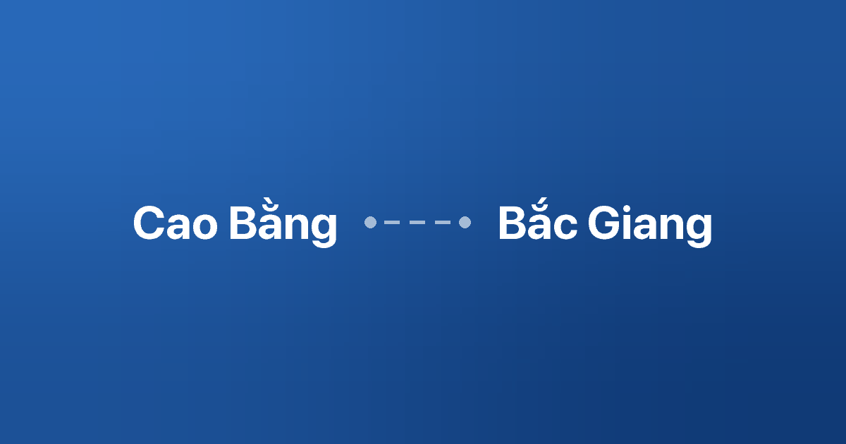 Xe ghép Cao Bằng Bắc Giang 5 Xe ghép Cao Bằng Bắc Giang