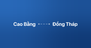 Xe ghép Cao Bằng Đồng Tháp