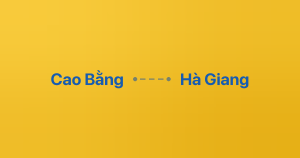 Xe ghép Cao Bằng Hà Giang