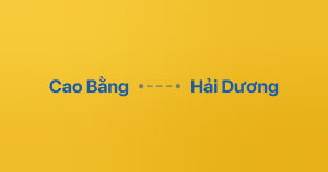Xe ghép Cao Bằng Hải Dương