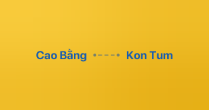 Xe ghép Cao Bằng Kon Tum