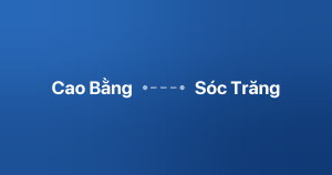 Xe ghép Cao Bằng Sóc Trăng