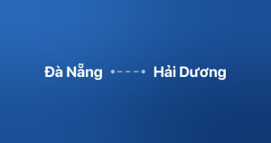 Xe ghép Đà Nẵng Hải Dương