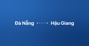 Xe ghép Đà Nẵng Hậu Giang
