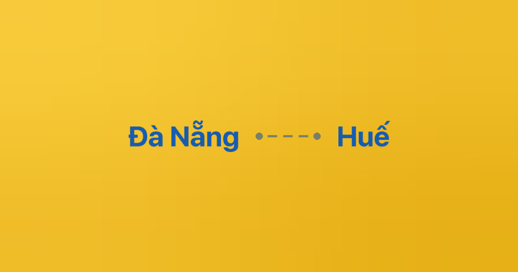 Xe ghép Đà Nẵng Huế