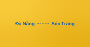 Xe ghép Đà Nẵng Sóc Trăng