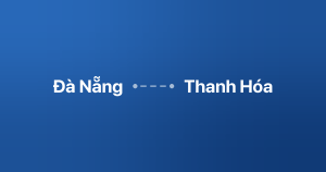 Xe ghép Đà Nẵng Thanh Hóa