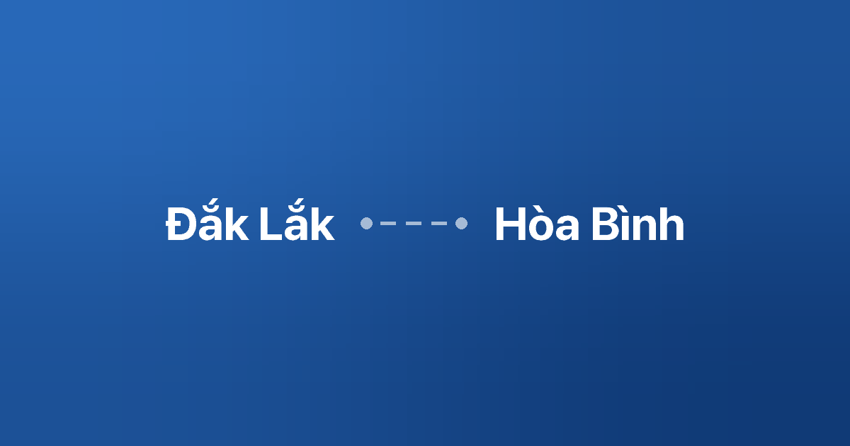 Xe ghép Đắk Lắk Hòa Bình 6 Xe ghép Đắk Lắk Hòa Bình