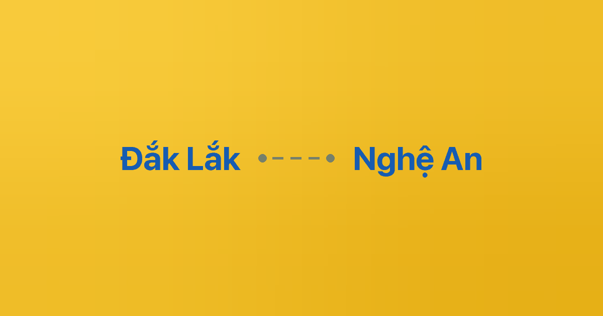 Xe ghép Đắk Lắk Nghệ An