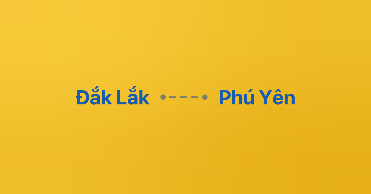 Xe ghép Đắk Lắk Phú Yên