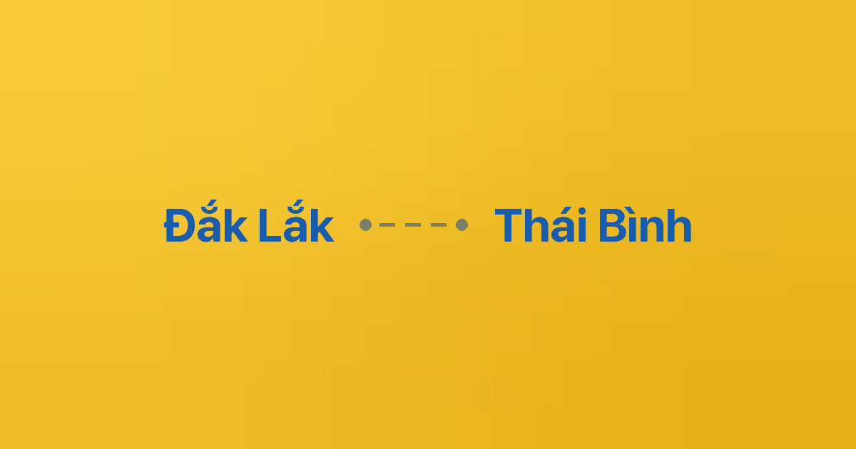 Xe ghép Đắk Lắk Thái Bình
