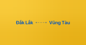 Xe ghép Đắk Lắk Vũng Tàu