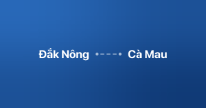 Xe ghép Đắk Nông Cà Mau