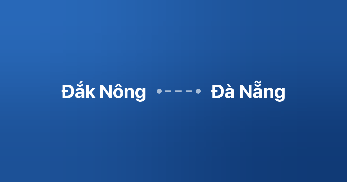 Xe ghép Đắk Nông Đà Nẵng