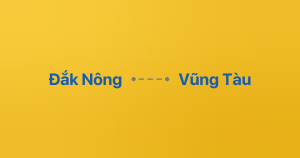 Xe ghép Đắk Nông Vũng Tàu