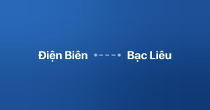 Xe ghép Điện Biên Bạc Liêu