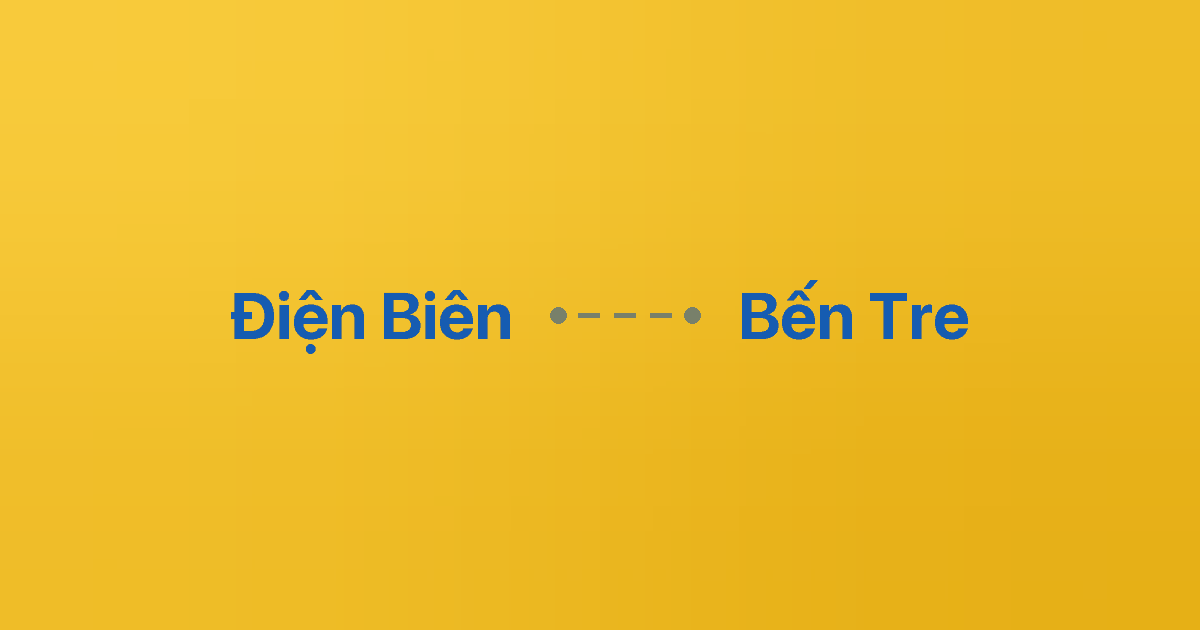 Xe ghép Điện Biên Bến Tre 6 Xe ghép Điện Biên Bến Tre