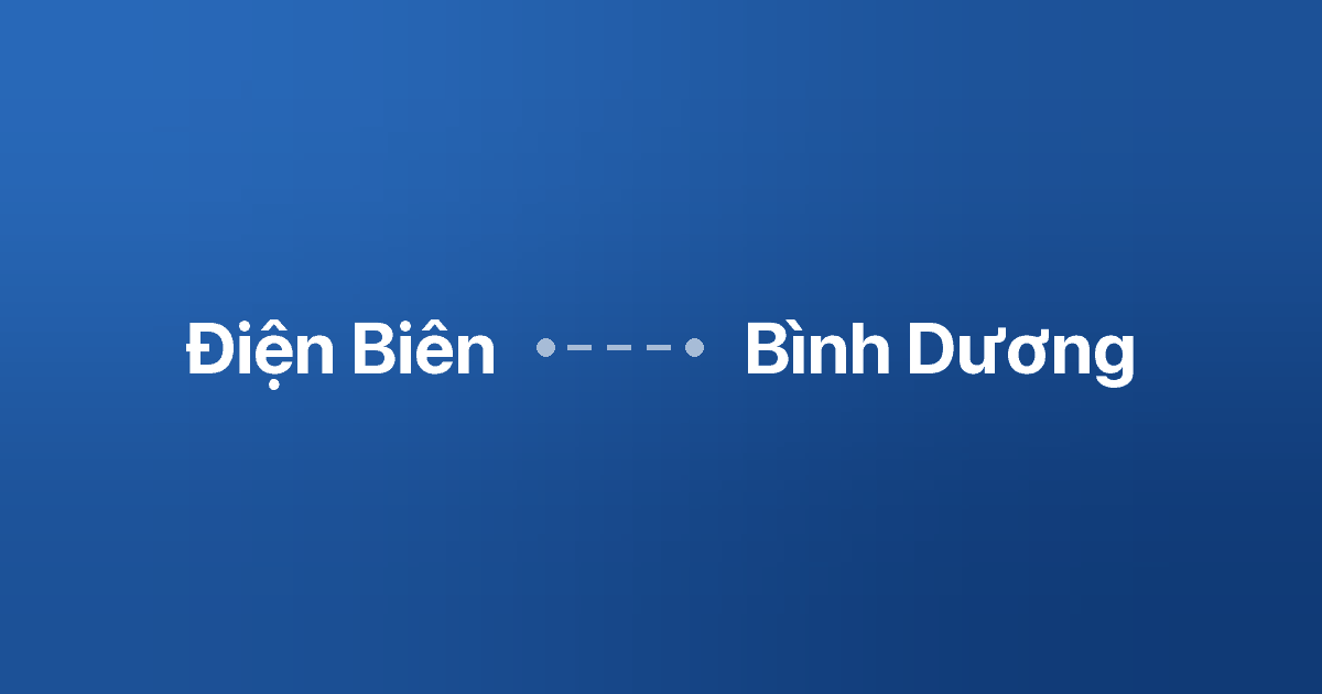 Xe ghép Điện Biên Bình Dương