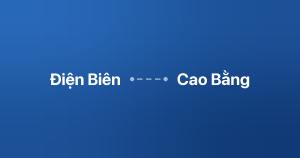 Xe ghép Điện Biên Cao Bằng