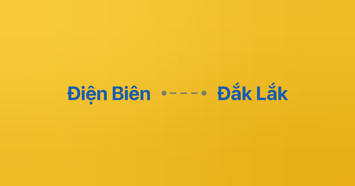 Xe ghép Điện Biên Đắk Lắk 3 Xe ghép Điện Biên Đắk Lắk